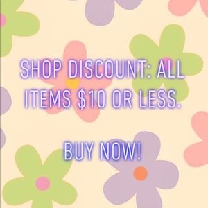 DISCOUNTED ITEMS💛